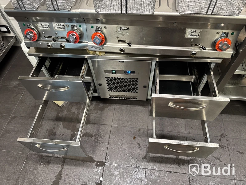 Kylbänk Danfoss, 4 lådor