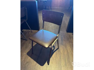 Parti med bord och stolar, 8 bord 16 stolar