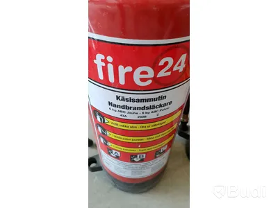 2st 6kg pulversläckare