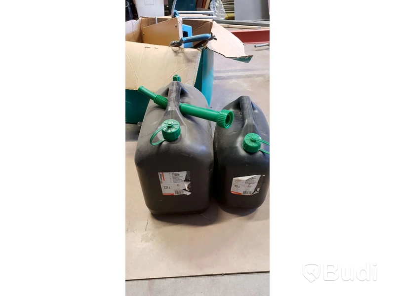 2st reservdunkar 20L samt 10L