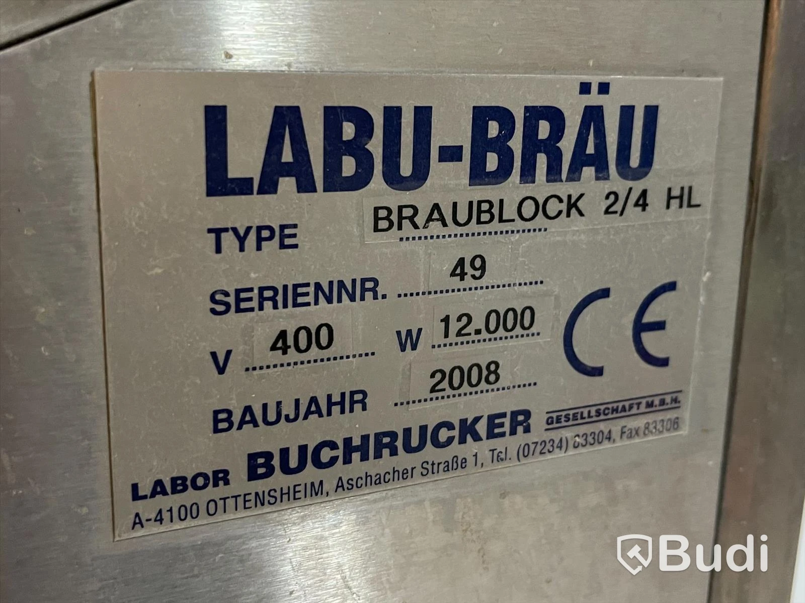 Mikrobryggeri med bryggverk från Labu-Bräu