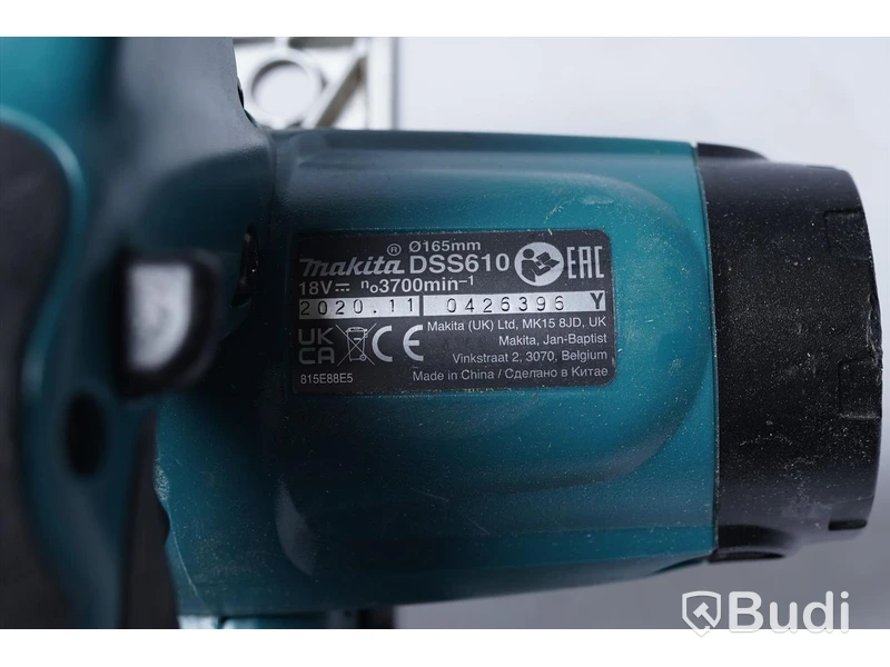 Cirkelsåg - Makita DSS610 utan batteri