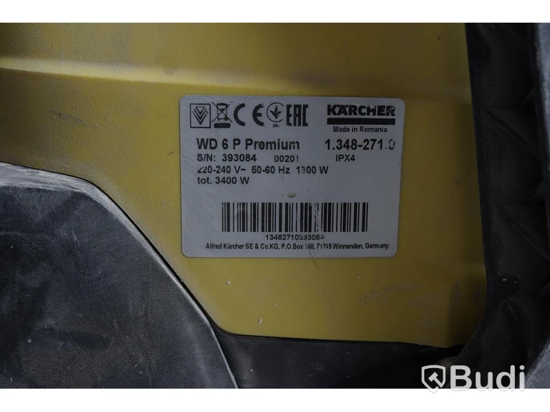 Grovdammsugare - Kärcher WD 6 P Premium