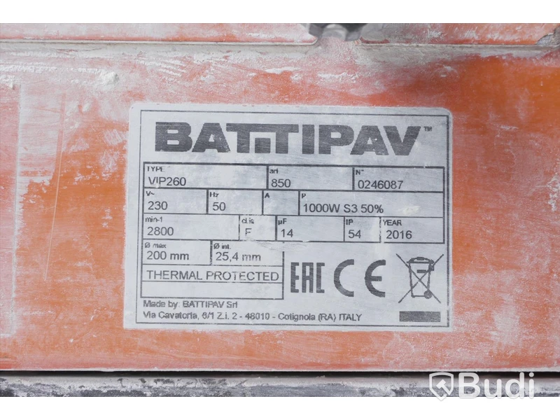 Diamantsåg - Battipav VIP 260