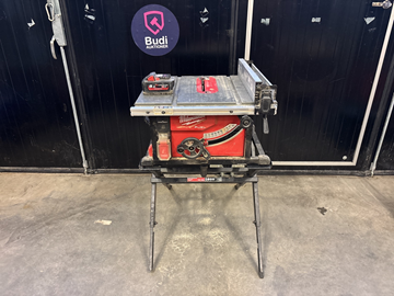 Bordcirkelsåg Milwaukee FTS210 med 8.0 Ah batteri & stativ TSS 1000