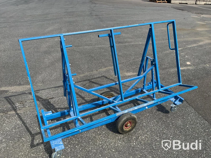 Skivtransportvagn 900mm med punkteringsfria hjul OBM Norden