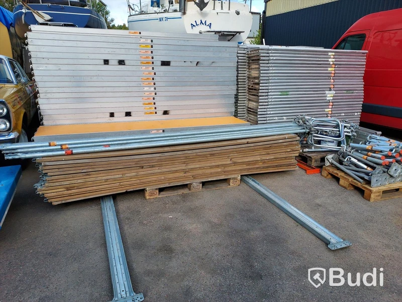 Monzon Byggnadsställning 513kvm 49x10m