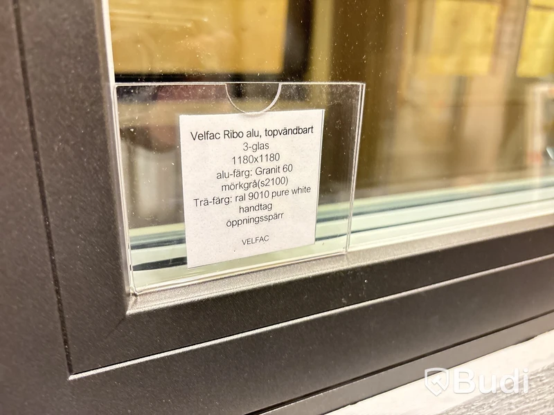 Parti monterade visningsfönster - 16 st