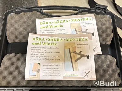 Fönstermonteringsverktyg & bärselar