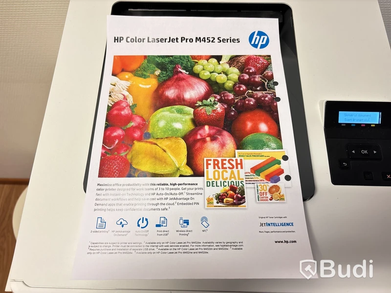 Laserskrivare HP Color LaserJet Pro M452nv