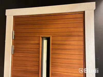 Ytterdörr Lurs Värmdö Teak 10x21 vänster