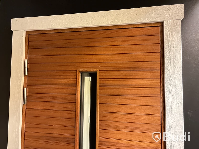 Ytterdörr Lurs Värmdö Teak 10x21 vänster