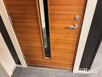 Ytterdörr Lurs Värmdö Teak 10x21 vänster