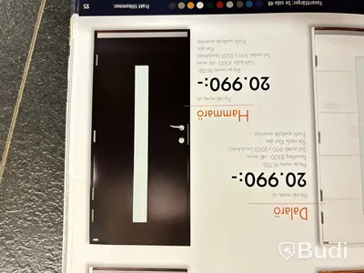 Ytterdörr Lurs Hammarö 10x21 höger med Yale Doorman