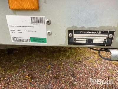 Släpvagn med grindar  Brenderup, 2020