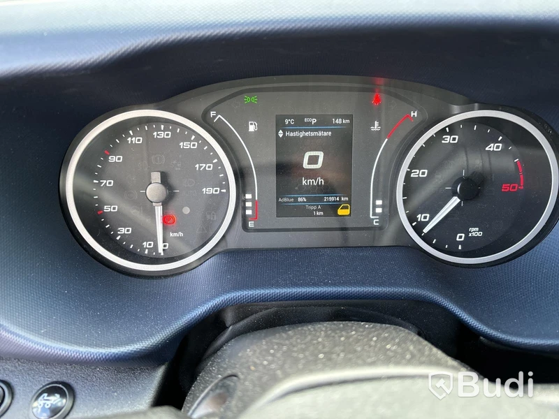 Kylbil Iveco Daily 35 2.3 (156hk) -2019 med bakgavellyft