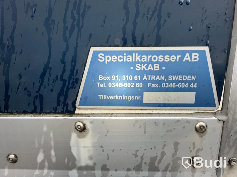 Släp HFR Semi-Trailer - 2021 | Palfinger truck | Besiktigad tom: 2025-03-31