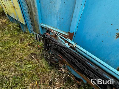 Container för glashantering med växlarkrok
