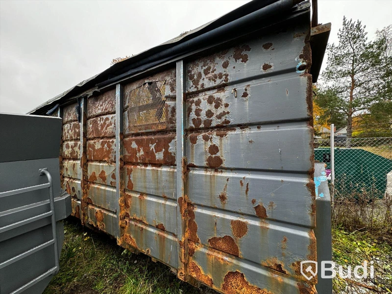 Lastväxlarflak Container med kapell