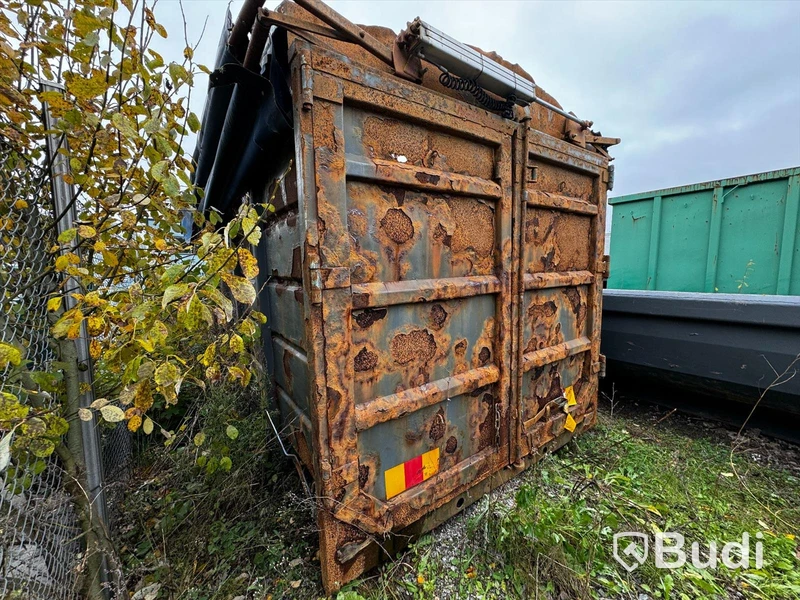 Lastväxlarflak Container med kapell