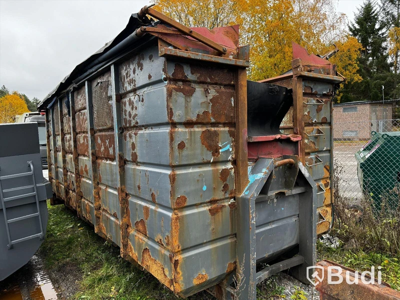 Lastväxlarflak Container med kapell
