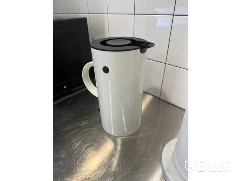 Vattenkokare, stelton, vit