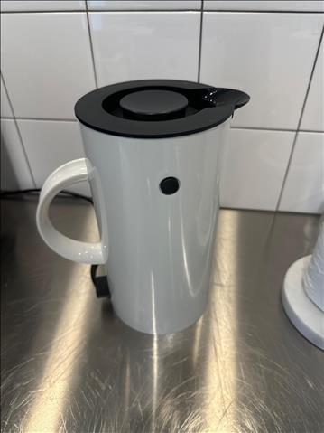 Vattenkokare, stelton, vit