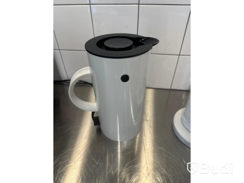 Vattenkokare, stelton, vit