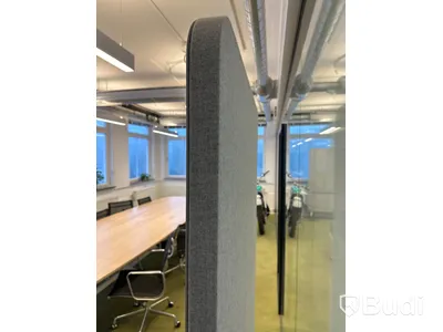 Whiteboard på hjul, 100x197cm