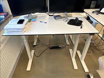 Höj och sänkbart skrivbord 120x80cm - Rol Ergo 