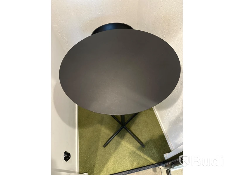 Barbord, metall och barstol, HAY