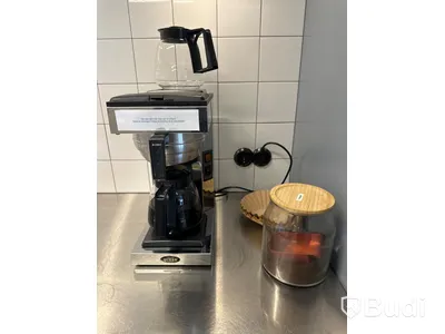 Kaffebryggare coffee queen CQM-2 inkl. 2 st kannor och kaffeburk i glas