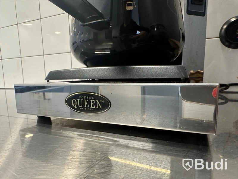 Kaffebryggare coffee queen CQM-2 inkl. 2 st kannor och kaffeburk i glas