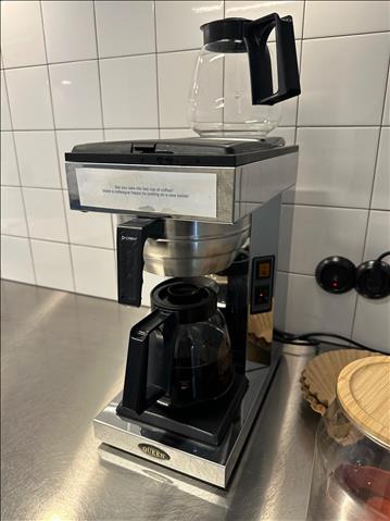 Kaffebryggare coffee queen CQM-2 inkl. 2 st kannor och kaffeburk i glas