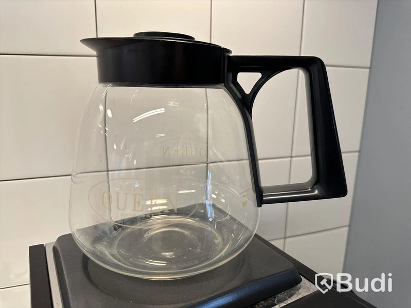 Kaffebryggare coffee queen CQM-2 inkl. 2 st kannor och kaffeburk i glas