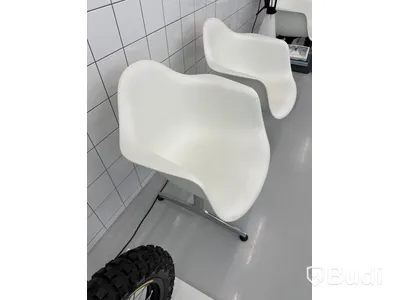 Tandembänk, vitra eames original, 260 cm