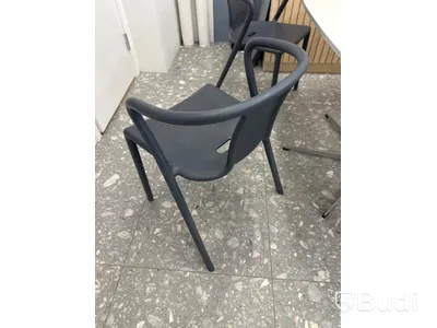 Bord, Fritz Hansen och 4 st stolar, Hay air-armchair