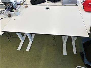 Höj-och sänkbart skrivbord, Rolergo, 120x80 cm