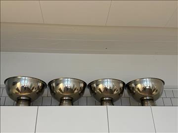 4 st champagnekylare 