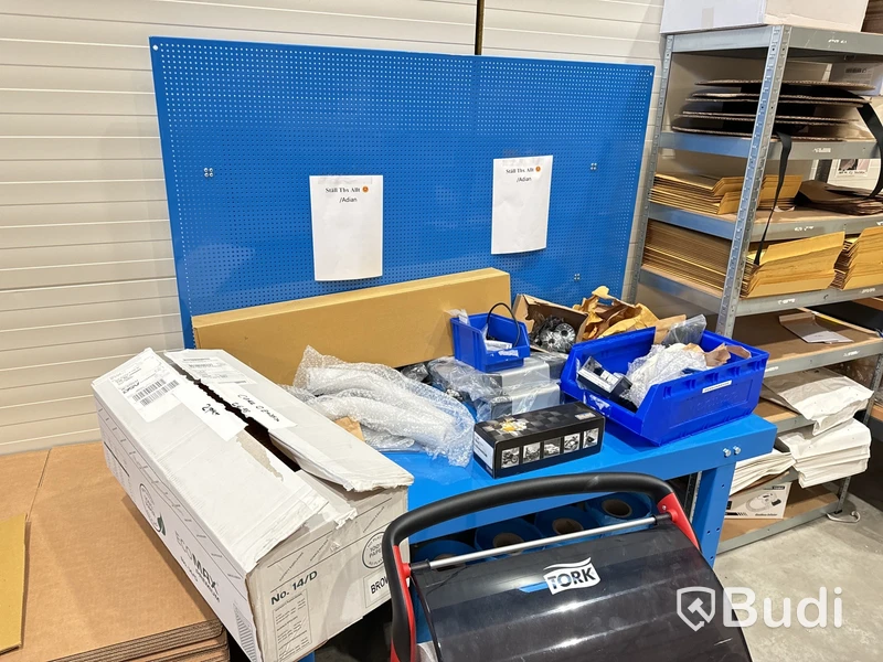 Packbord inklsive förbrukningsmaterial