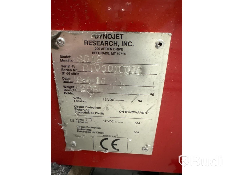 Bromsbänk för MC - Dynajet SD12