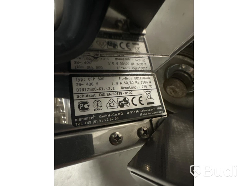 Ugn - Memmert UFP800