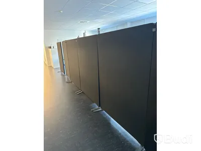 7 st. avskärmningsväggar
