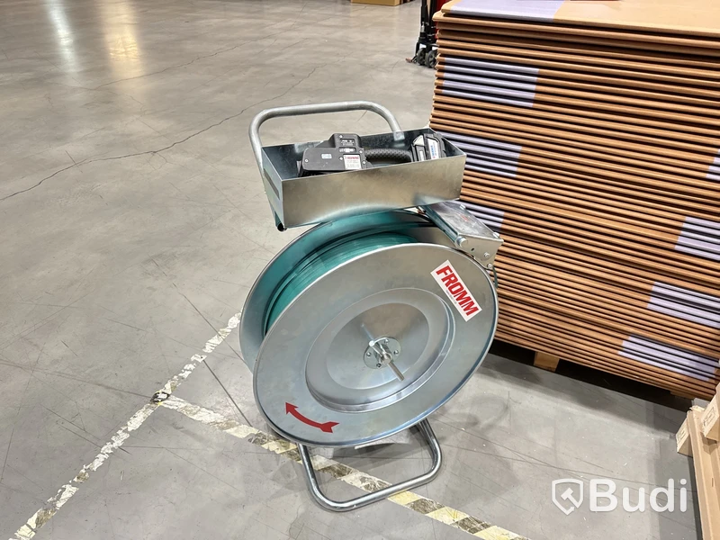 Inbindningsmaskin för plastband, Fromm batteridriven