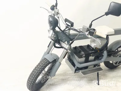 Moped Cake ÖSA Flex Grey 2022 REGNR: PBD61W, Begagnad. Med tillbehör