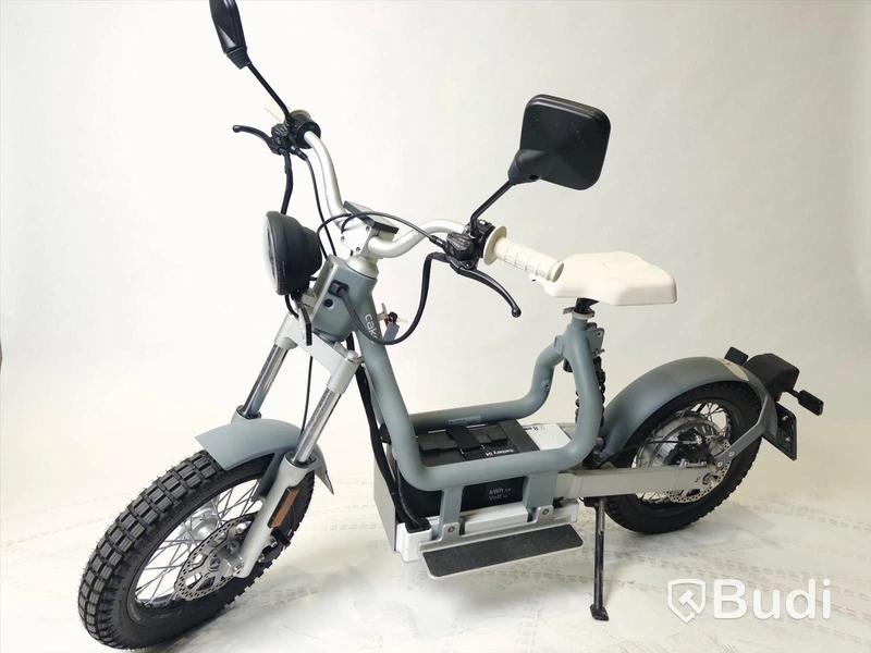 Moped Cake MAKKA FLEX GREY 2023, REGNR; CWG49C. Begagnad.  Lätt elegant elektrisk motorcykel