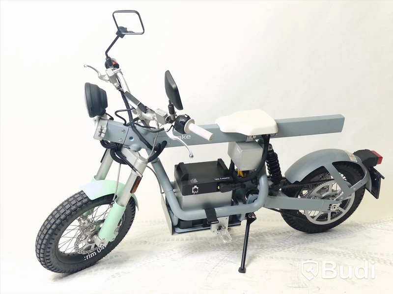 Moped Cake ÖSA FLEX GREY  2021,REG NR: RXE93Y . Begagnad. Med Tillbehör