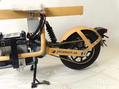 Moped Cake ÖSA FLEX Beige  2021,REG NR: UUT39U . Begagnad. Med Tillbehör