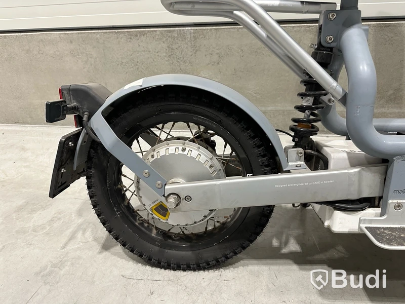 Moped Cake MAKKA FLEX GREY 2022 | Begagnad. Med Tillbehör.