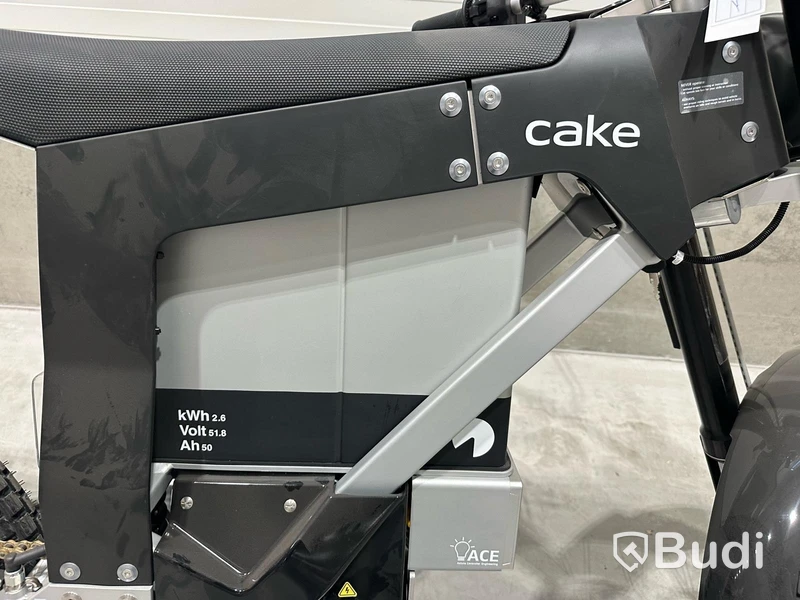 Lätt motorcykel Cake KLALK INK & 2023, REGNR; JRW79F. Begagnad. Med Tillbehör